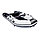 Лодка Ривьера 3800 Килевое надувное дно "Комби" светло-серый/черный, фото 3