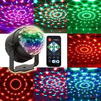 Диско-шар Party Lights Disco Ball с пультом, фото 1