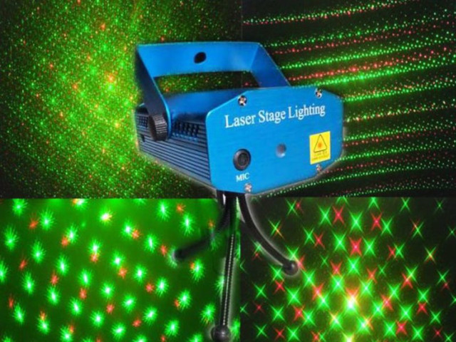Лазерный проектор Mini Laser Stage Lighting - фото 1 - id-p137757629