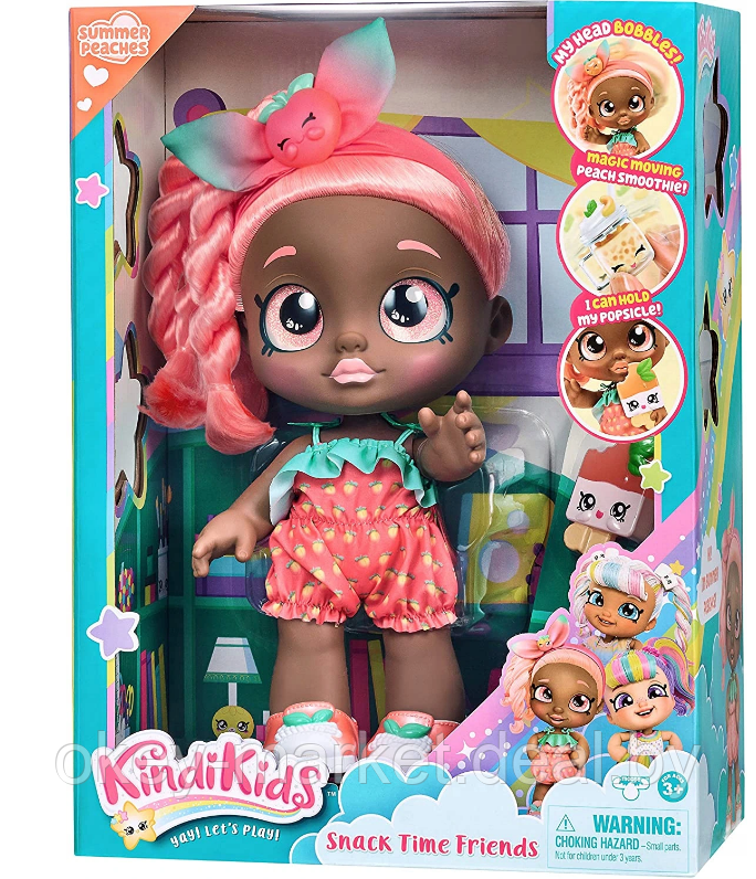 Кукла Кинди Кидс Летние Персики / Kindi Kids Summer Peaches, фото 2
