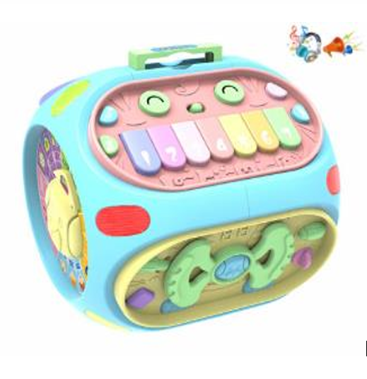 Развивающая игрушка "Музыкальный куб", свет, звук, арт.200267788