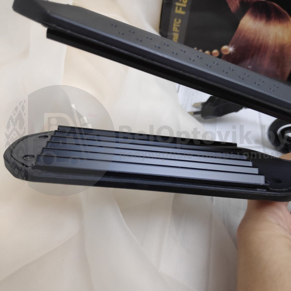 Ультратонкий керамический стайлер (плойка - гофре) PRO MOZER для гофрирования волос 4,5 см - фото 3 - id-p137758284