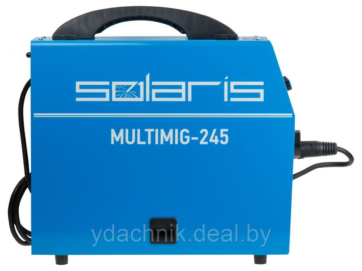 Сварочный инвертор Solaris MULTIMIG-245 (MIG/MMA/TIG) - фото 3 - id-p137758555