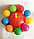Детский боулинг, набор 1 шар и 9 кеглей. Польша, фото 3