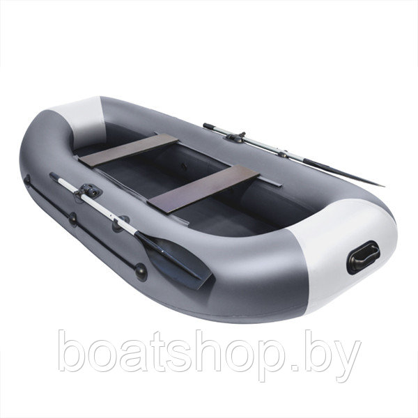 Лодка ПВХ Таймень LX 290 графит/светло-серый - фото 2 - id-p137759445