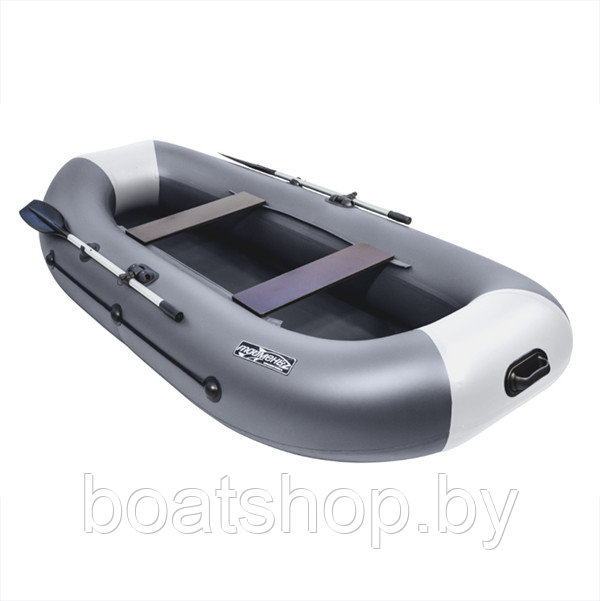 Лодка ПВХ Таймень LX 290 графит/светло-серый - фото 3 - id-p137759445
