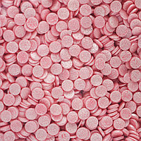Посыпка конфетти розовое перламутровое 50 г