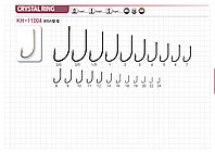 РЫБОЛОВНЫЕ КРЮЧКИ Fishmaster CRYSTAL-RING (BN) (KН - 11004) #16
