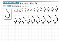 РЫБОЛОВНЫЕ КРЮЧКИ Fishmaster IDUMEZINA-RING (BN) (KN-10008) #1