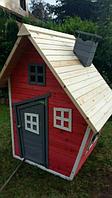 Детский деревянный домик "Теремок №17" Д1200мм*Ш1200мм*В1700мм