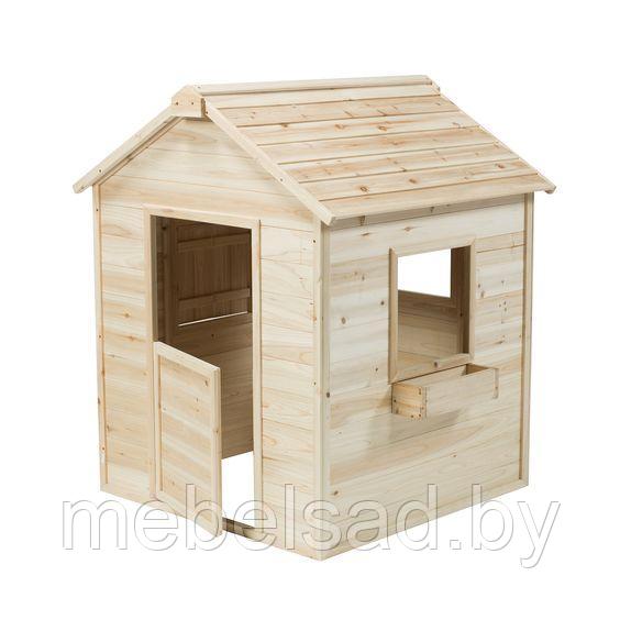 Детский деревянный домик "Теремок №19" Д1200мм*Ш1500мм*В1600мм - фото 1 - id-p137767502