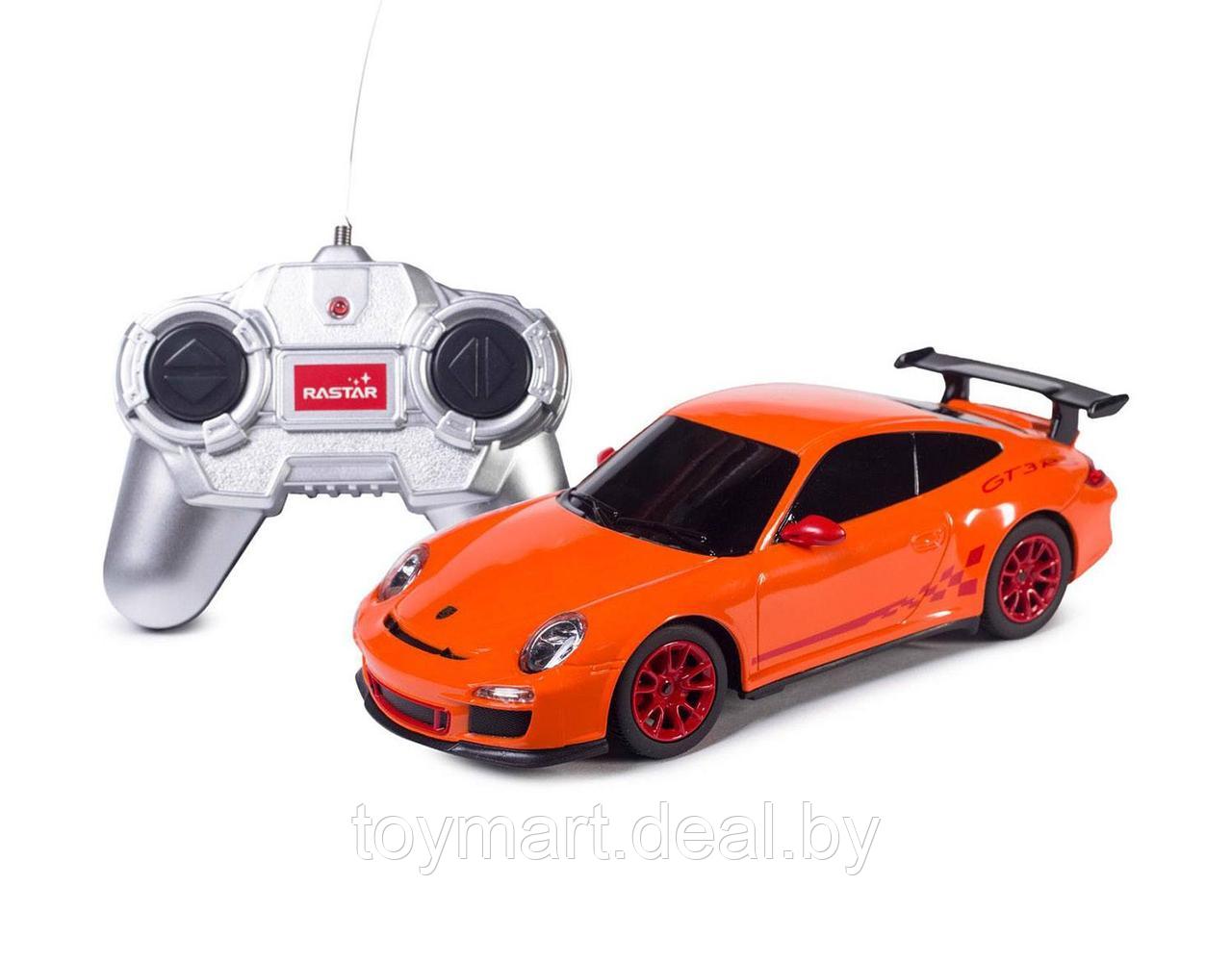 Радиоуправляемая машина - Porsche GT3 RS 1:24, оранжевая, Rastar 39900O - фото 8 - id-p137768417