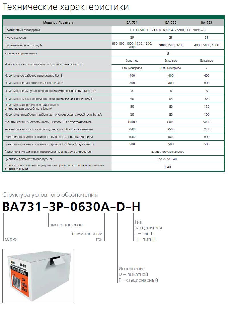 Автоматический выключатель ВА-730 - фото 6 - id-p10518542