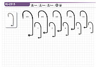 РЫБОЛОВНЫЕ ДЖИГ КРЮЧКИ Fishmaster O`SHAUGHNESSY JIG (BN) KJ-2315 4 2