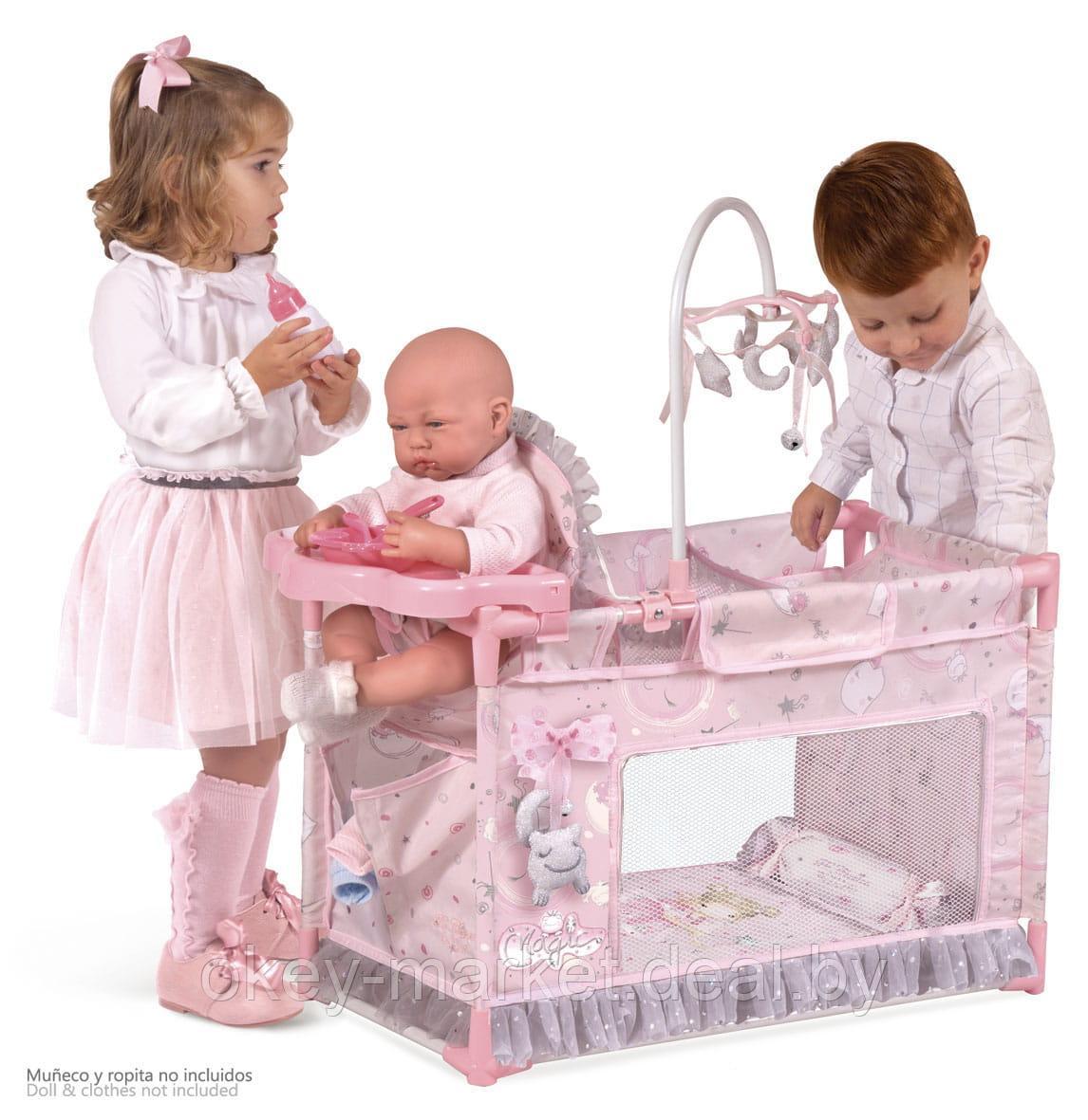 Кроватка-игровой центр с аксессуарами для куклы серии Мария 53134 - фото 2 - id-p137783172