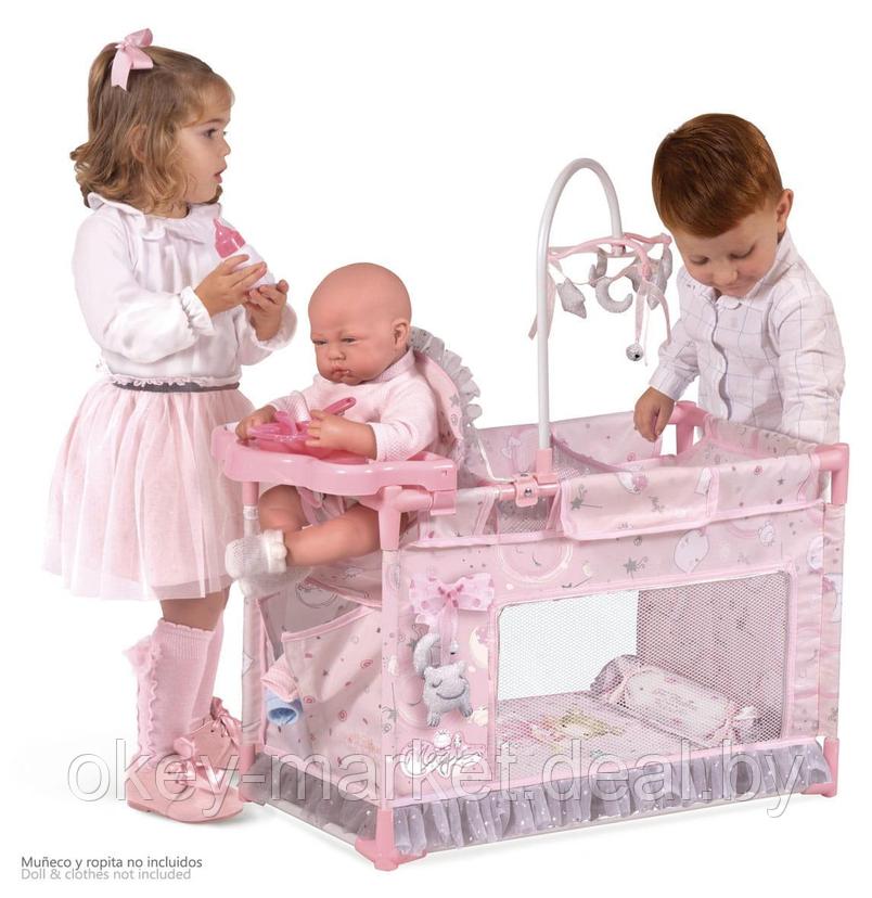 Кроватка-игровой центр с аксессуарами для куклы серии Мария 53134, фото 2
