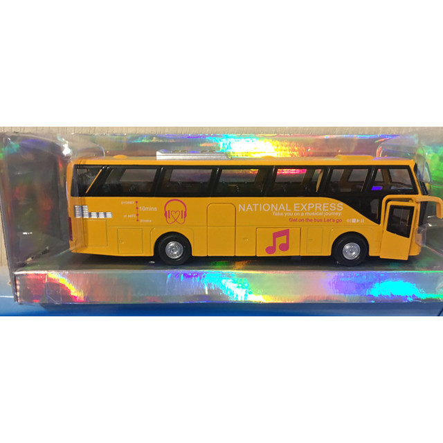 Металлический Автобус Туристический (свет, звук) 672 - фото 1 - id-p137783235