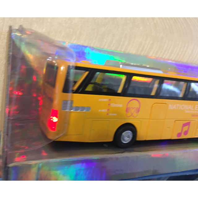 Металлический Автобус Туристический (свет, звук) 672 - фото 5 - id-p137783235