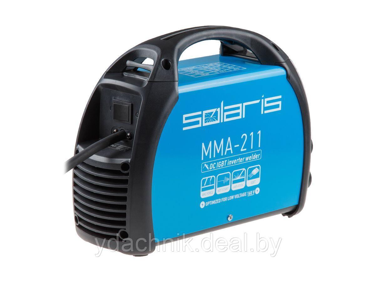 Сварочный инвертор Solaris MMA-211 - фото 4 - id-p137795348