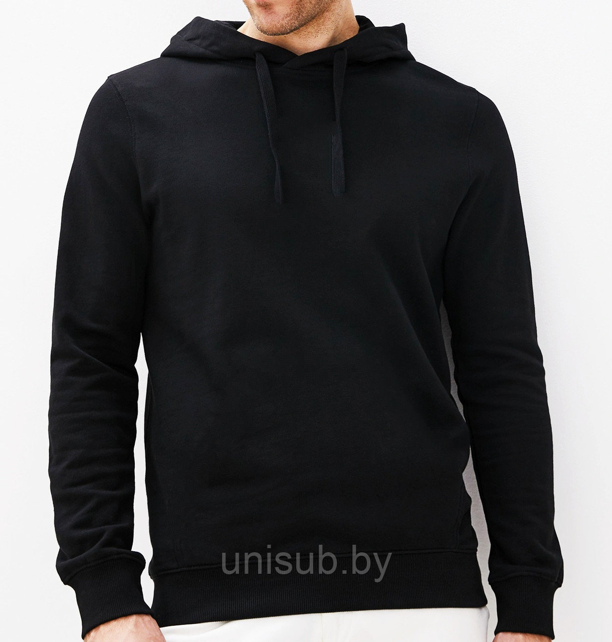 Толстовка петля ЧЕРНЫЙ 52/XL ХБ/ПЭ