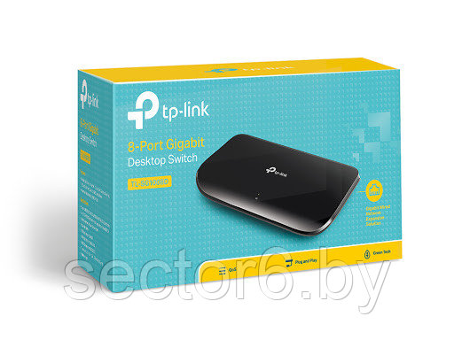 Коммутатор TP-Link TL-SG1008D