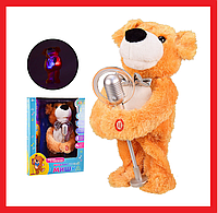 CL1676 Интерактивный Медведь, поет и танцует, ведет диалог, в коробке