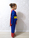 Детский карнавальный костюм "Супермен" супергерой мстители марвел маскарадный новогодний для мальчика, фото 3