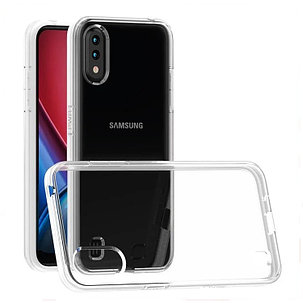 Силиконовый чехол для Samsung Galaxy A01 Experts Lux, прозрачный, фото 2