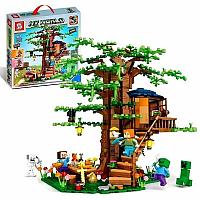 Конструктор Дом на дереве - Времена года, sy 6187 аналог Лего Идеи 21318