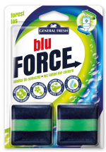 Освежитель WC для смывного бачка "BLU" (2 шт. х 50 г) General Fresh лес