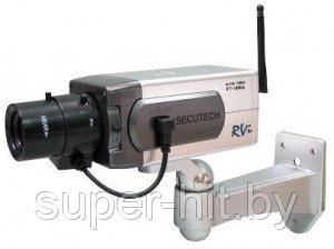 Муляж камеры видеонаблюдения, поворотная с датчиком движения с мигающим красным светодиодом - фото 3 - id-p137817601