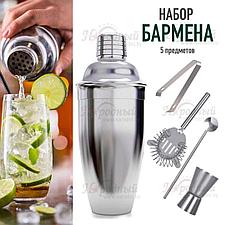 Набор бармена 5 предметов, фото 2