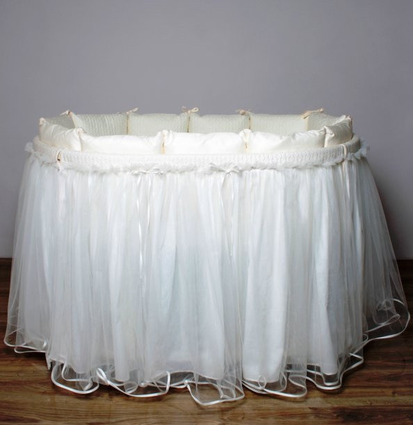 Подзор на детскую кроватку(юбка с бампером) Lappetti