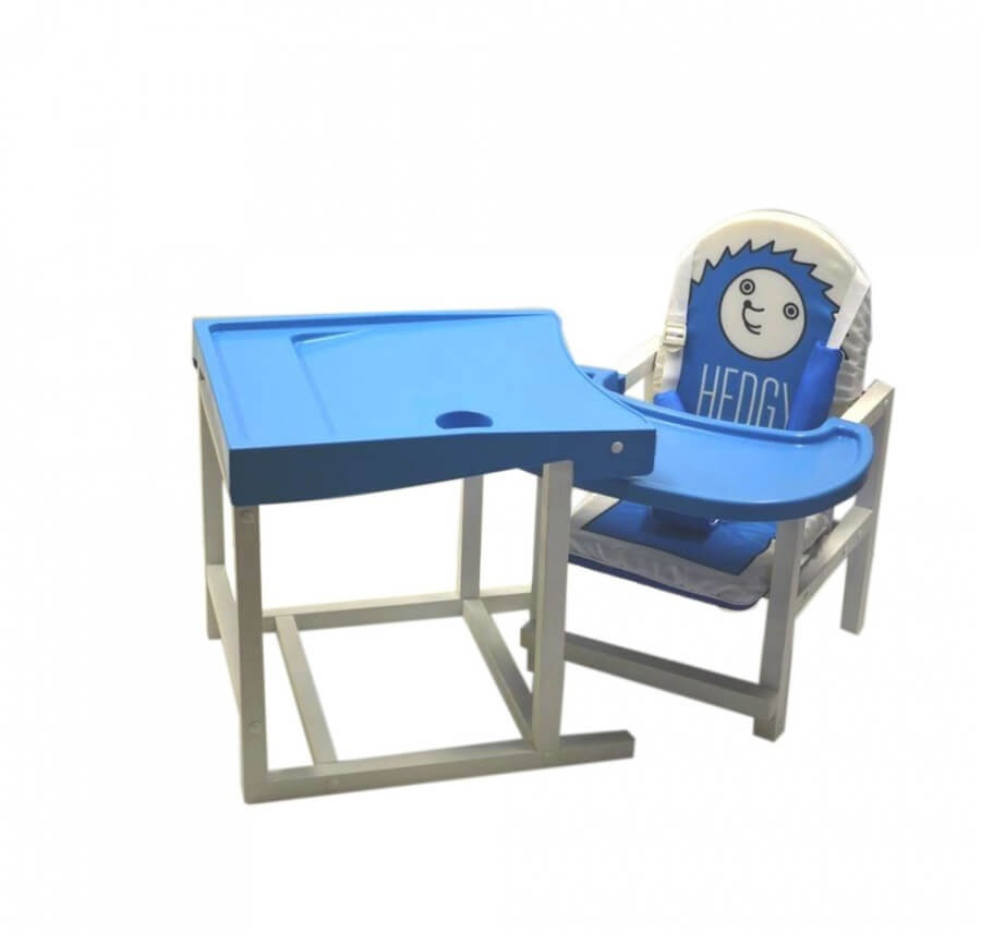 Стул-стол для кормления СЕНС-М Babys Hedgy голубой - фото 1 - id-p137820042