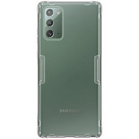 Силиконовый чехол Nillkin Nature TPU Case Серый для Samsung Galaxy Note 20