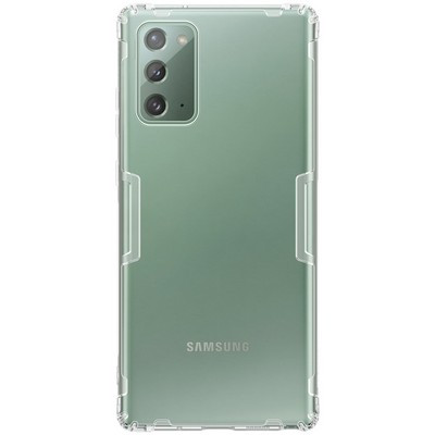 Силиконовый чехол Nillkin Nature TPU Case Прозрачный для Samsung Galaxy Note 20 - фото 1 - id-p137823984