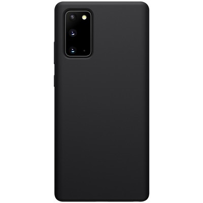 Силиконовый чехол-накладка Nillkin Flex Pure Case Черный для Samsung Galaxy Note 20 - фото 1 - id-p137824020