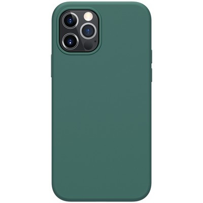 Силиконовый чехол-накладка Nillkin Flex Pure Case Зеленый для Apple iPhone 12 Pro Max - фото 1 - id-p137824337