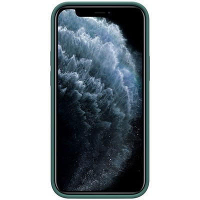 Силиконовый чехол-накладка Nillkin Flex Pure Case Зеленый для Apple iPhone 12 Pro Max - фото 2 - id-p137824337