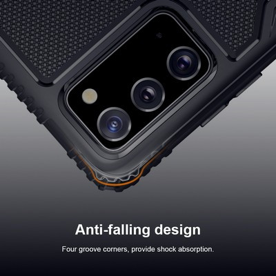 Противоударная-накладка Nillkin Tactics TPU черная для Samsung Galaxy Note 20 - фото 4 - id-p137824348