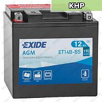 Exide AGM ET14B-BS