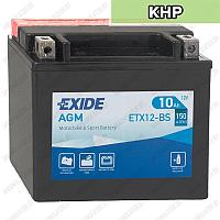 Exide AGM ETX12-BS