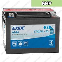 Exide AGM ETX24HL-BS