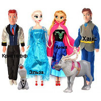 Набор 4 в1 куклы 30 см Холодное сердце Frozen + фигурка Олафа , YX036