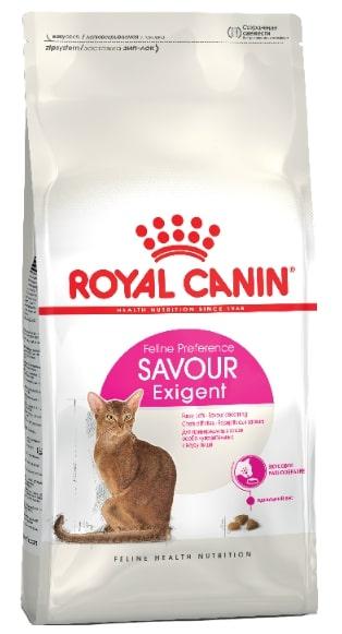 Сухой корм для кошек Royal Canin Exigent Savoir Sensation 4 кг - фото 1 - id-p104081342