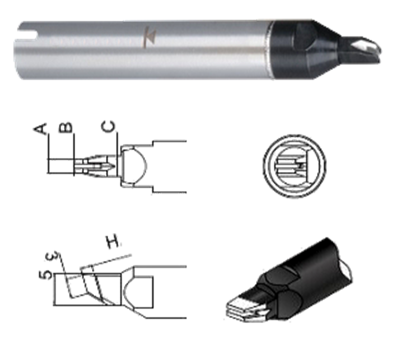 Жало 911G-22N08H18 SOLDERING ROBOT TIP