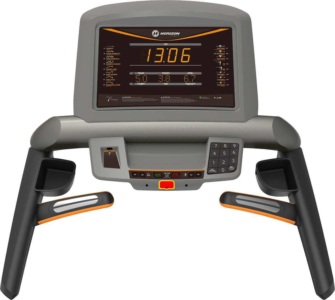 Беговая дорожка Horizon Fitness T-PRO - фото 2 - id-p137887604