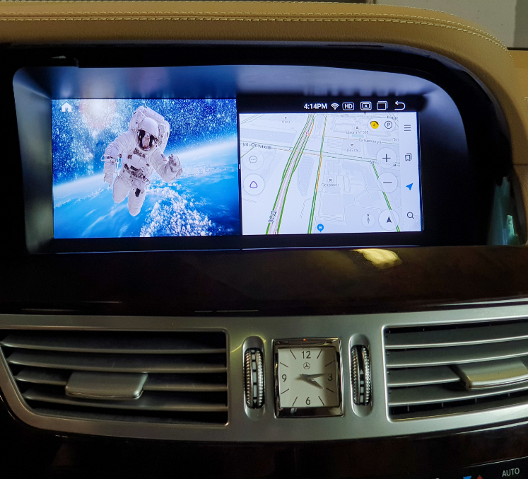 Штатное головное устройство для Mercedes Benz S class (2009-2013) w221 NTG 3.5 экран 10.25" Android 13 - фото 2 - id-p93497536