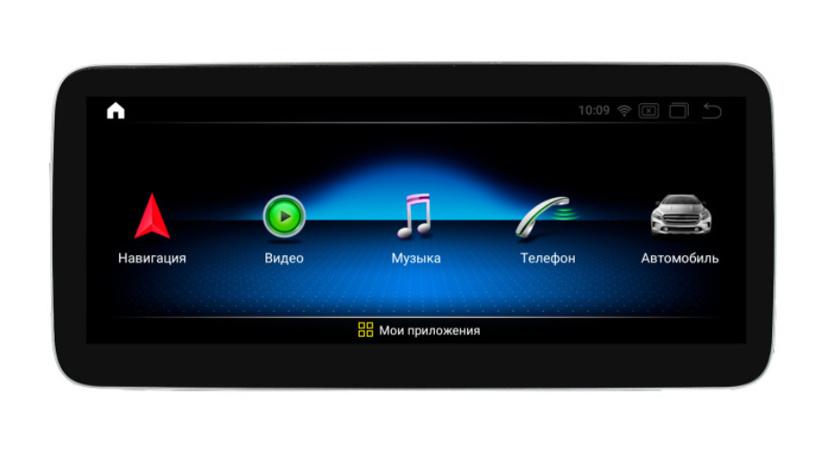 Штатное головное устройство для Mercedes Benz SLK r172 NTG 4.0 (2011-2012) экран 10.25" Android 13