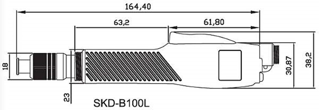 Винтоверт SKD-B103LS4(C) + силовой контроллер SKP-12HL - фото 2 - id-p136975280